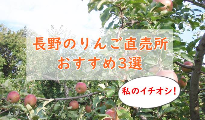 長野の美味しいリンゴが買える直売所【私のおすすめイチオシ3選！】北信州